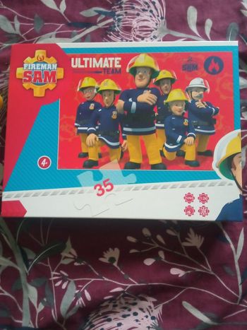 Puzzle Sam le pompier