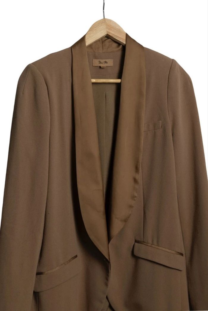 Blazer chic bi matière Bel Air – Taille S - photo numéro 3