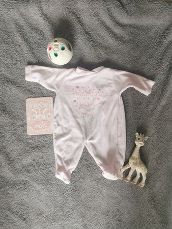 Pyjama 1 mois Barbouillage