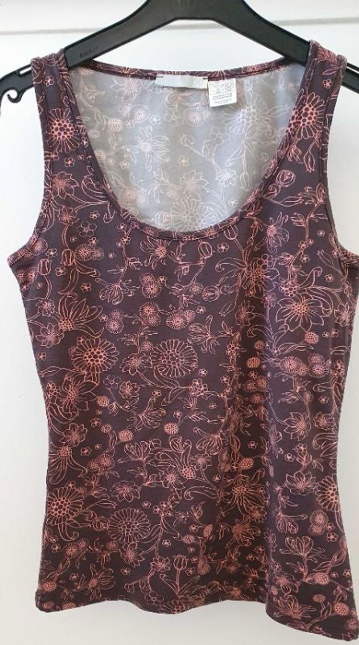 Débardeur fleuri - Taille 34/36