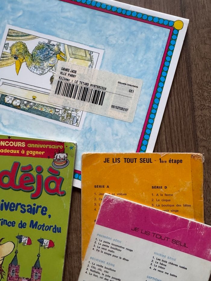 Lot 8 livres premières lectures tout seul - photo numéro 3