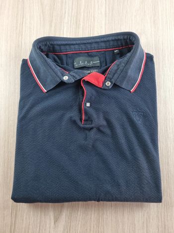 Polo bleue IZAC Black Sport coupe chic/sport Homme Taille XXL