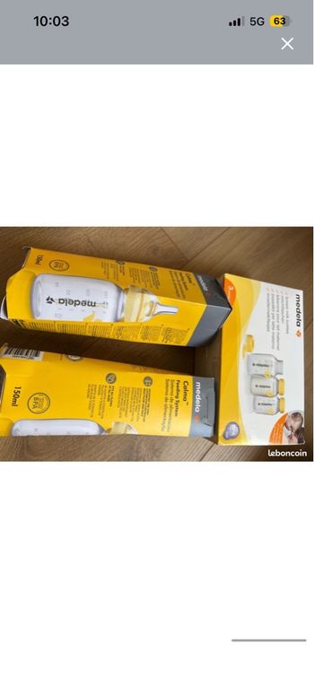 Biberon medela neuf