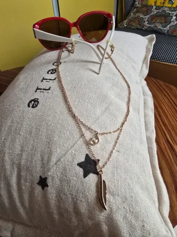 Chaîne à lunettes bijou