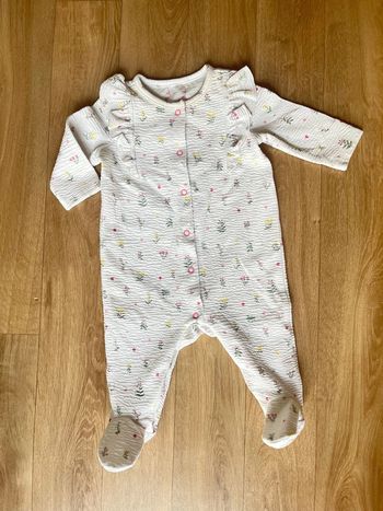 Grenouillère en coton Sergent Major 3 mois
