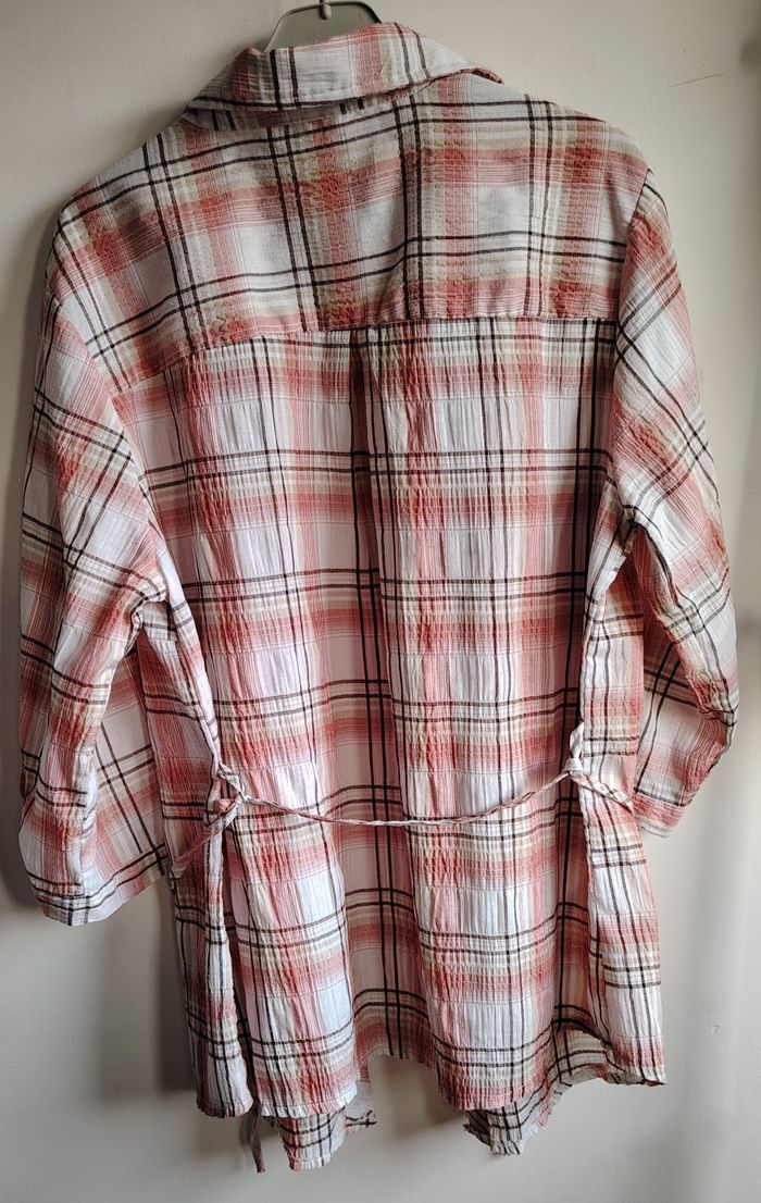 Chemise à carreaux légère – World Fashion - photo numéro 3