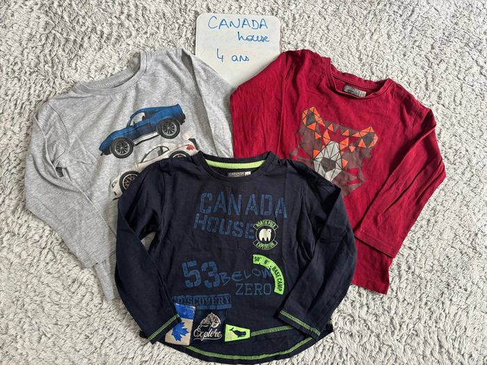 Trio de t-shirts Canada House