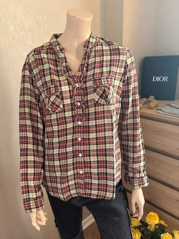 Chemise à carreaux