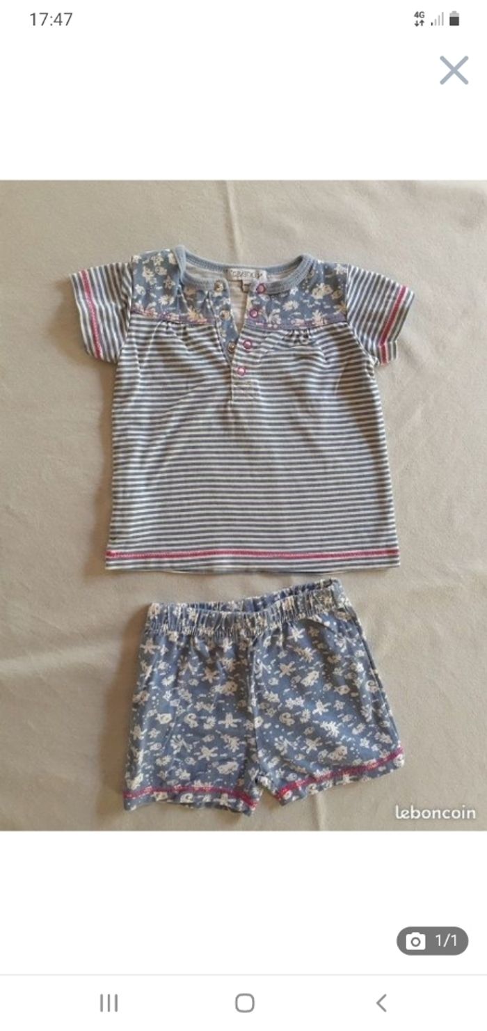 Ensemble T-shirt et short