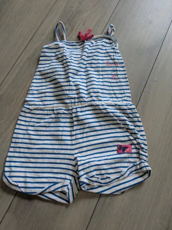 Combinaison été marinière pick ouic 18 mois