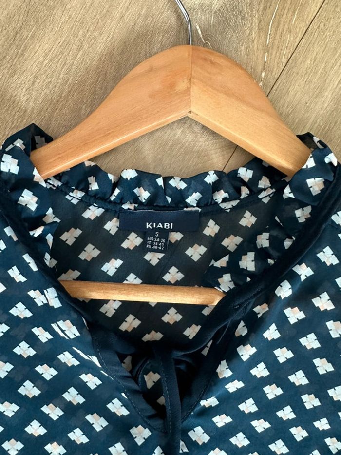 Blouse bleue • Kiabi • 36 - photo numéro 4