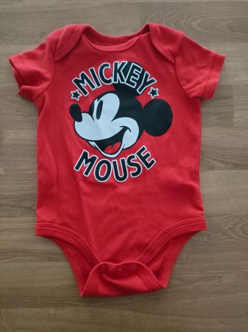 Body MC Mickey rouge