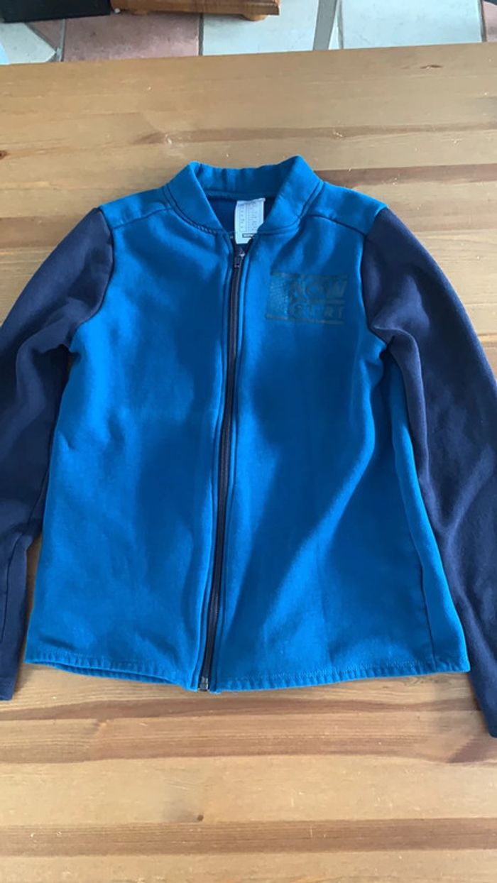 Veste bleu 10/11 ans garçon - photo numéro 2