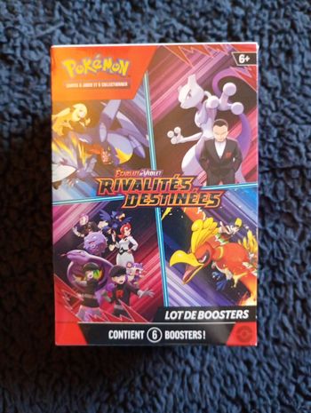 Pokémon Rivalités Destinées – Lot de 6 Boosters (bundle scellé)