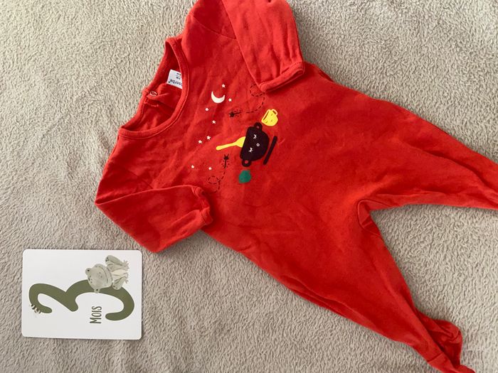 Lot de 3 pyjamas légers – 3 mois - photo numéro 3