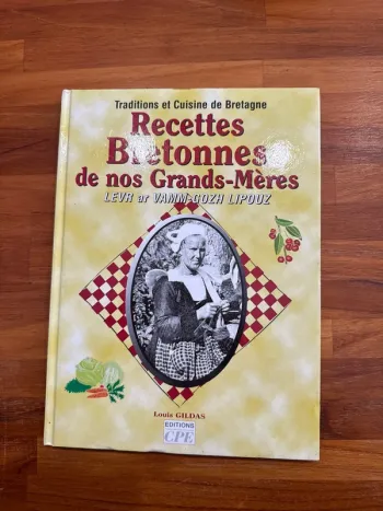 Livre recette bretonne de nos grand-mère