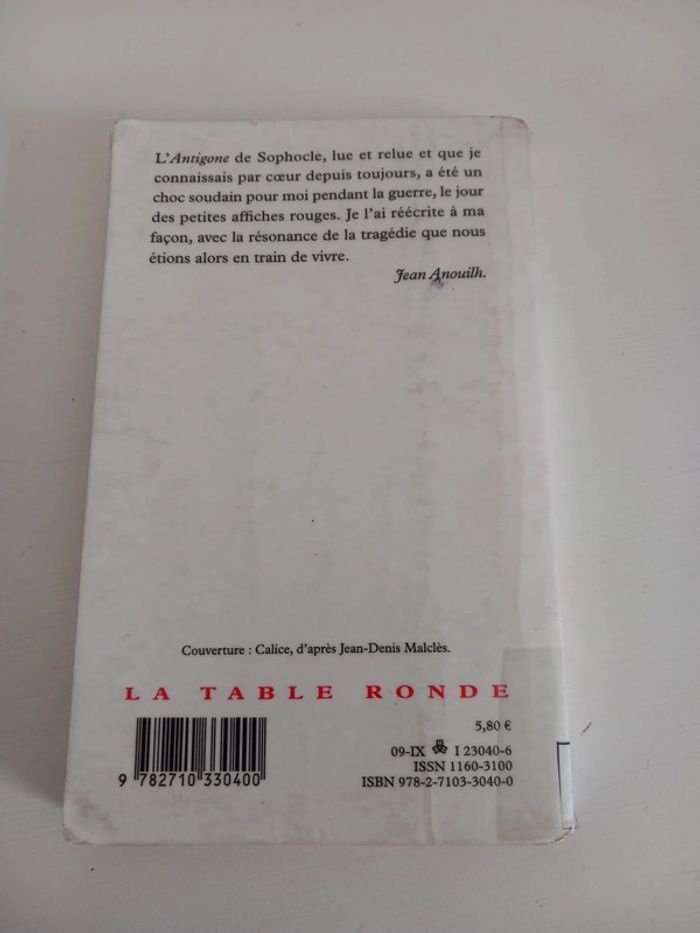 Antigène - Jean Anouilh - photo numéro 2