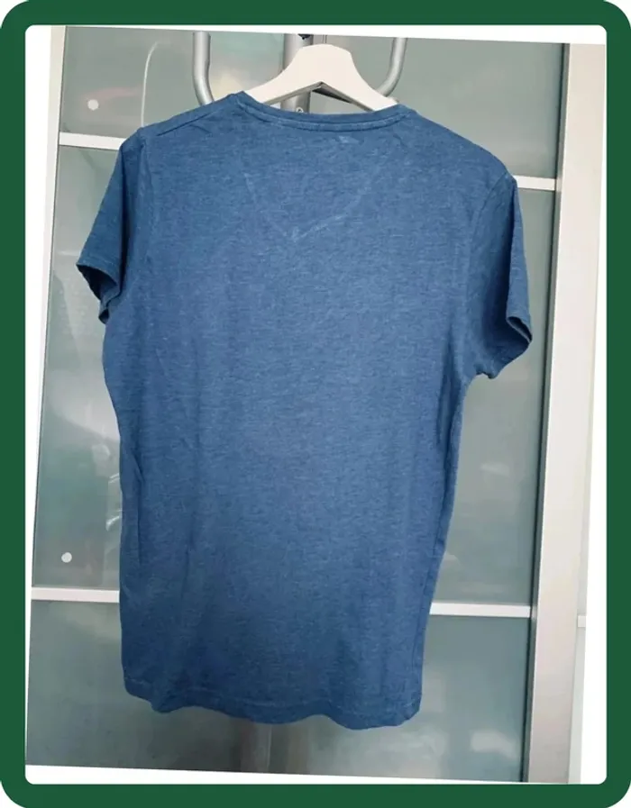 T-shirt homme col V Pull & Bear T/m - photo numéro 2