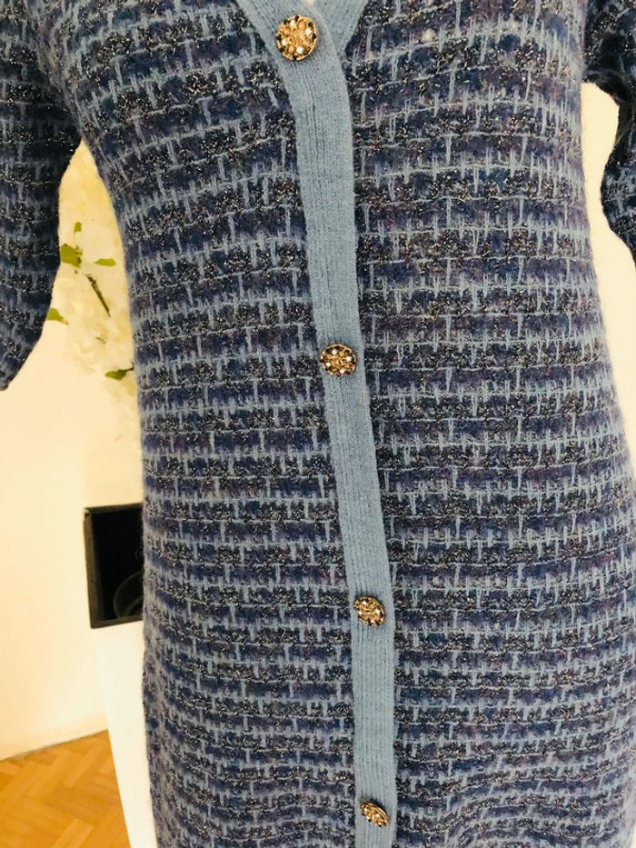 Robe chic longue zara neuve taille M - photo numéro 5