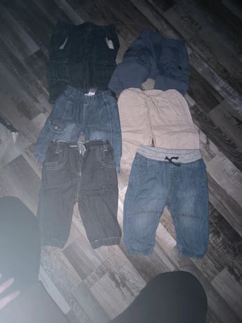 6 pantalons 6 mois