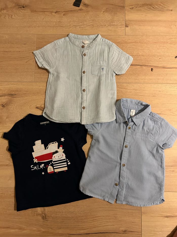 Lot 4 hauts + ensemble été