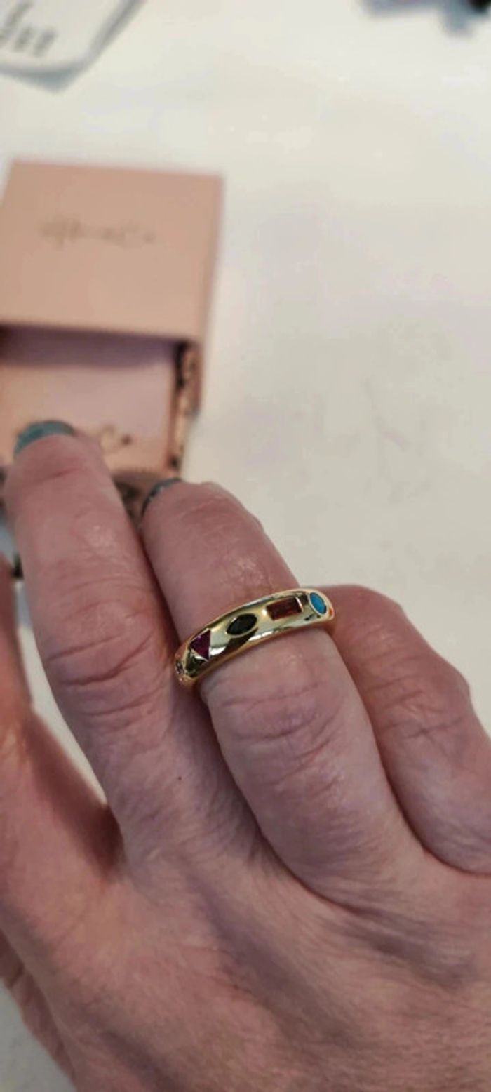 Bague alma & co doré à l'or fin 18k - photo numéro 11