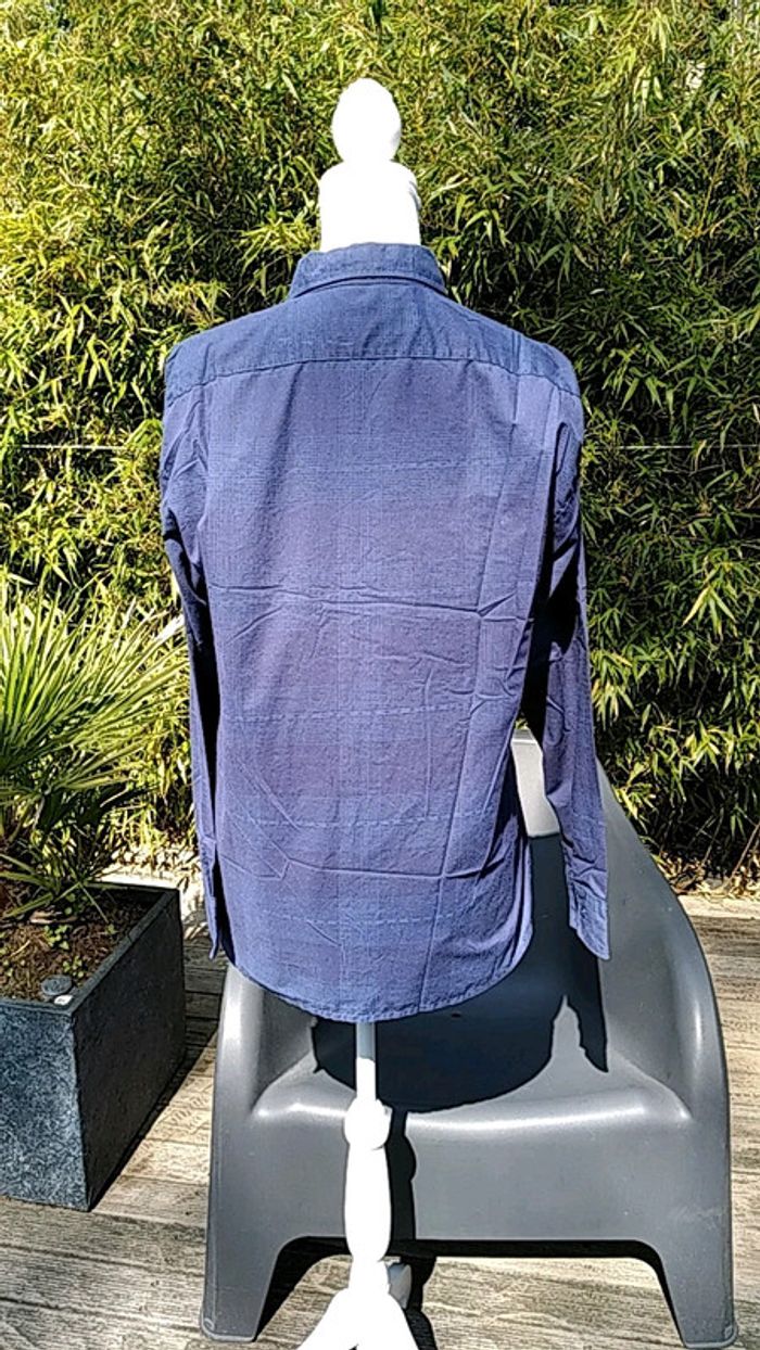 Chemise carreaux bleu taille M - photo numéro 3