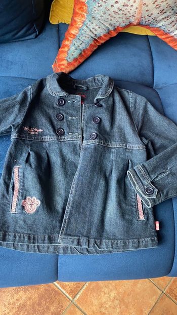 Veste en jean Minnie 6 ans