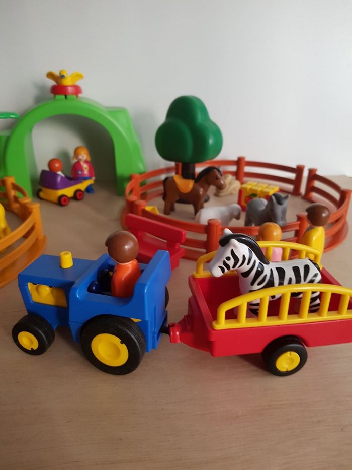 Playmobil junior grand zoo ferme et safari 1.2.3 - photo numéro 5