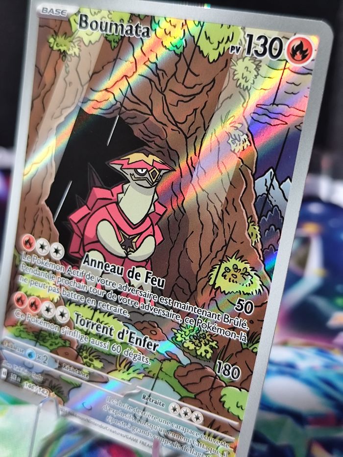 Carte pokémon neuve 🇨🇵 Boumata 147/142 Couronne stellaire - photo numéro 3