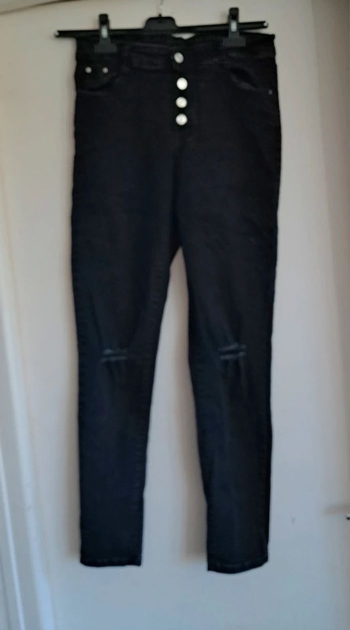 Jeans troué Taille L - photo numéro 3