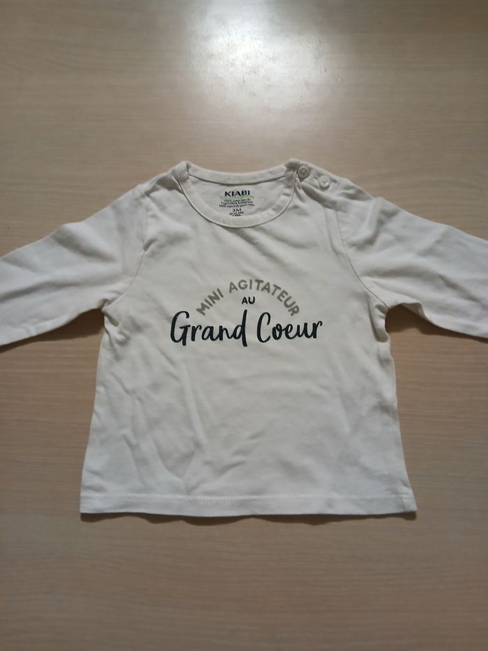 Pull fin bebe taille 3 mois marque kiabi - photo numéro 8