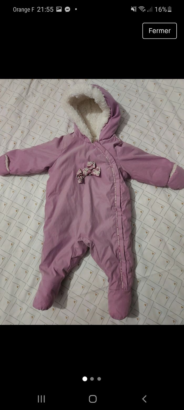 Combinaison 6 mois sergent-major