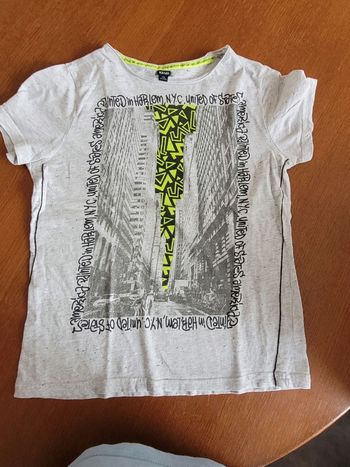 Tee-shirt manches courtes Kiabi 12 ans