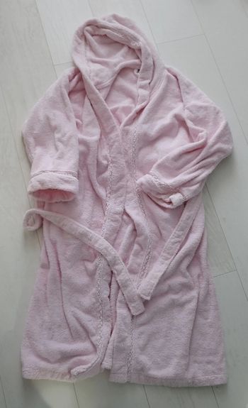 Peignoir à capuche