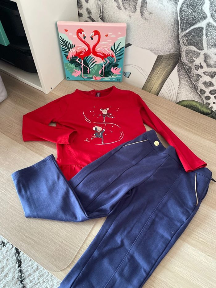 Ensemble sergent Major pantalon et haut 3 ans
