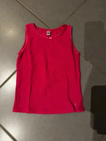 Débardeur / T shirt sans manches / Maillot de corps avec noeud au col - Okaidi - Rose - 6 ans