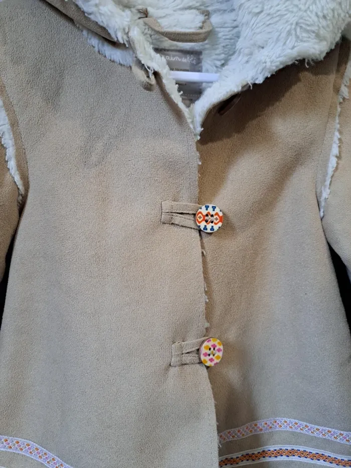Manteau - Grain de blé - 12 mois - photo numéro 3