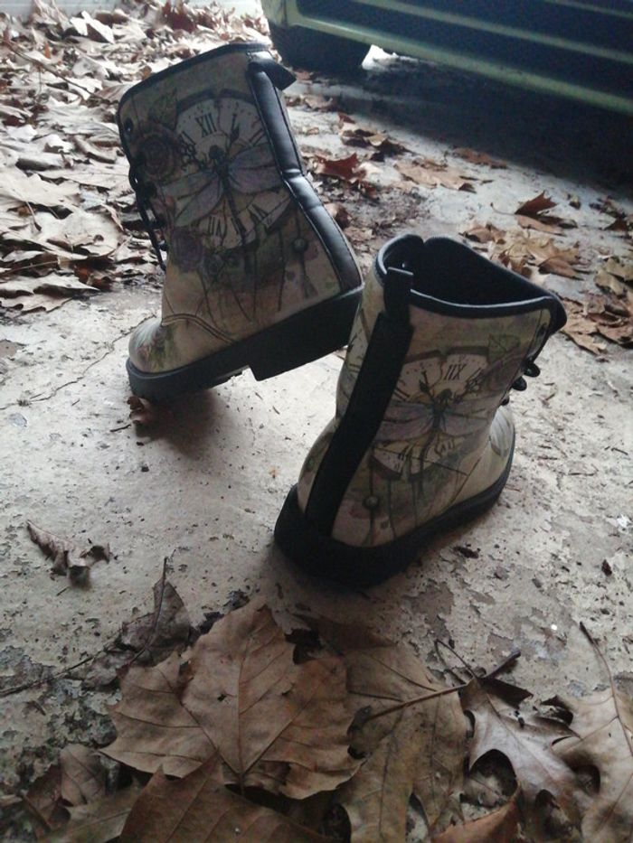 Jolie bottines libellules - photo numéro 4
