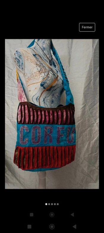 Sac bandoulière style bohème 🌷