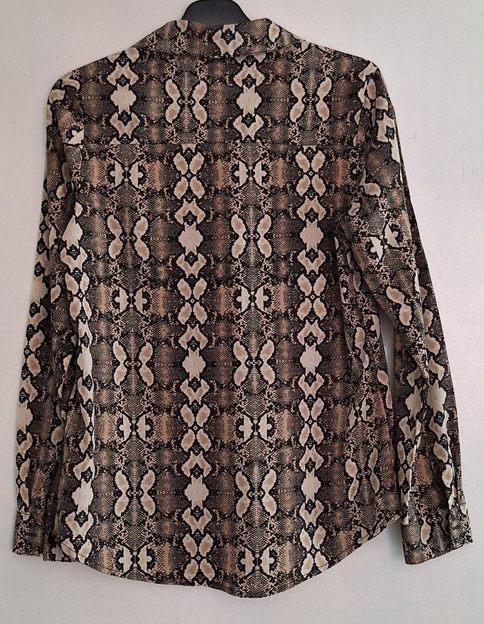 Chemise manches longues imprimé serpent - photo numéro 5