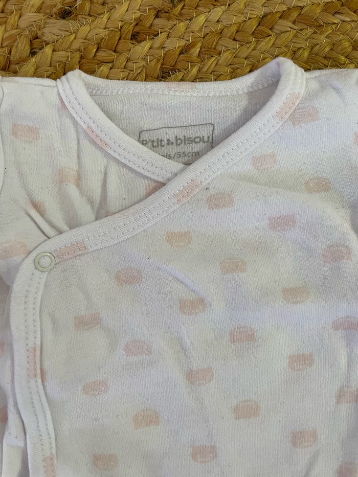 Lot de 3 bodies 1 mois - photo numéro 2