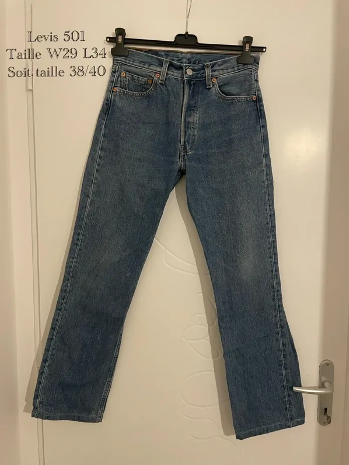 Jean Levi's 501 - Authentique - W29 L34 - Style vintage