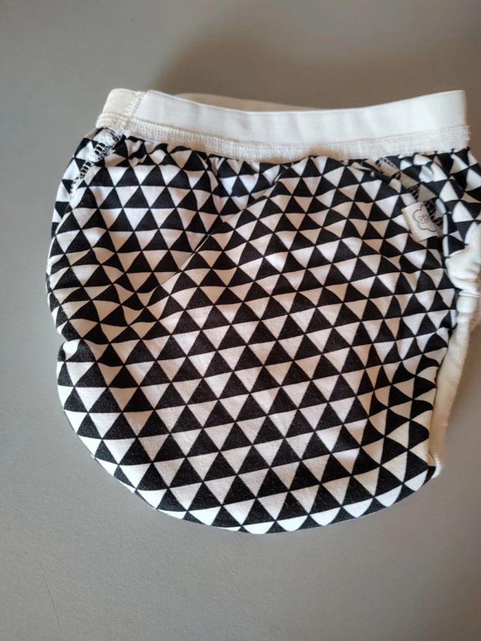 Culotte d'apprentissage ImseVimse noir blanc - photo numéro 2