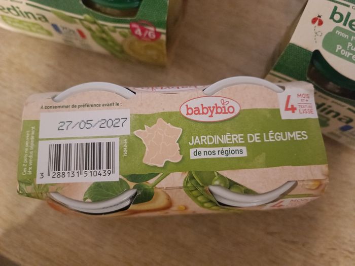 Lot petits pots + 3 compotes - photo numéro 2