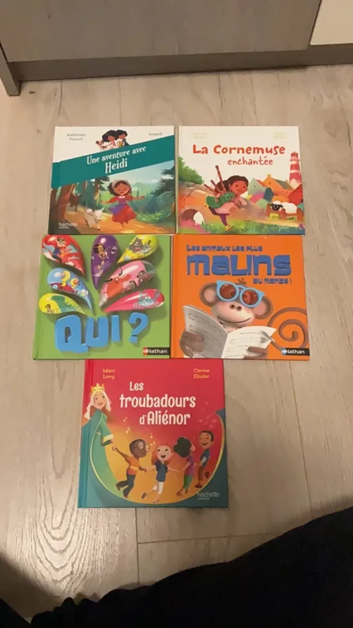 Lot de 5 minis livres