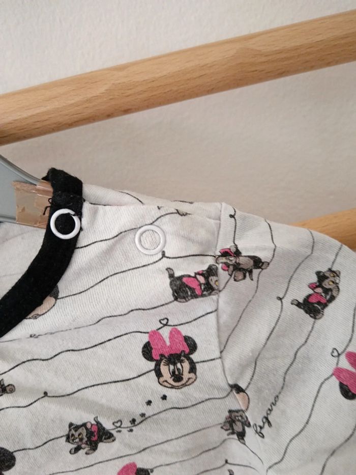 T-shirt manche longue disney baby minnie - photo numéro 3