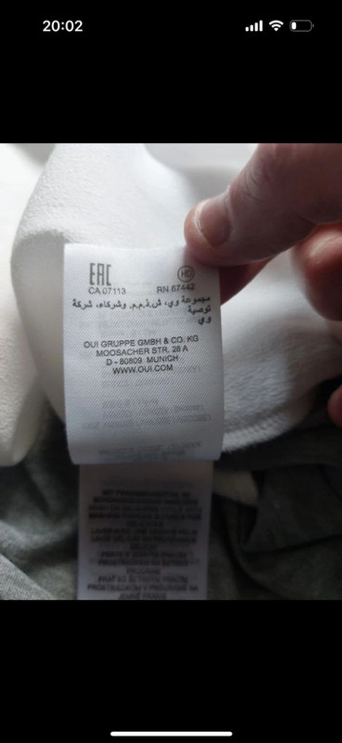 Tee-shirt Oui taille 36 - photo numéro 6