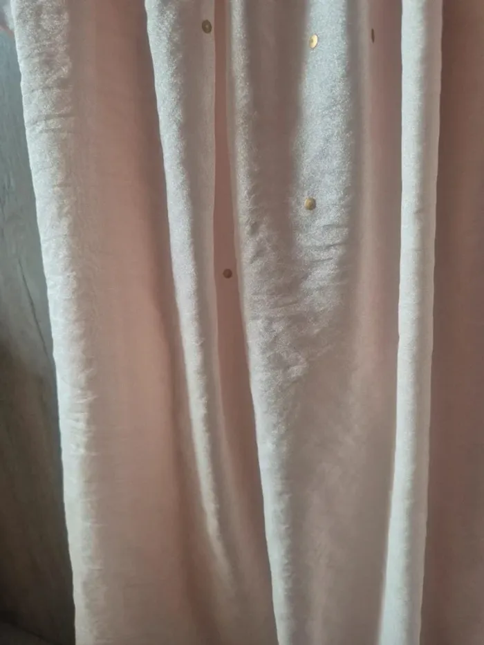 Robe pour événements tape à l'œil beige rosé 10 ans neuve jamais portée - photo numéro 3