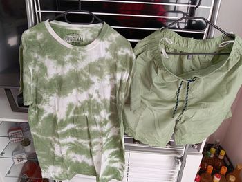 Ensemble short t-shirt homme